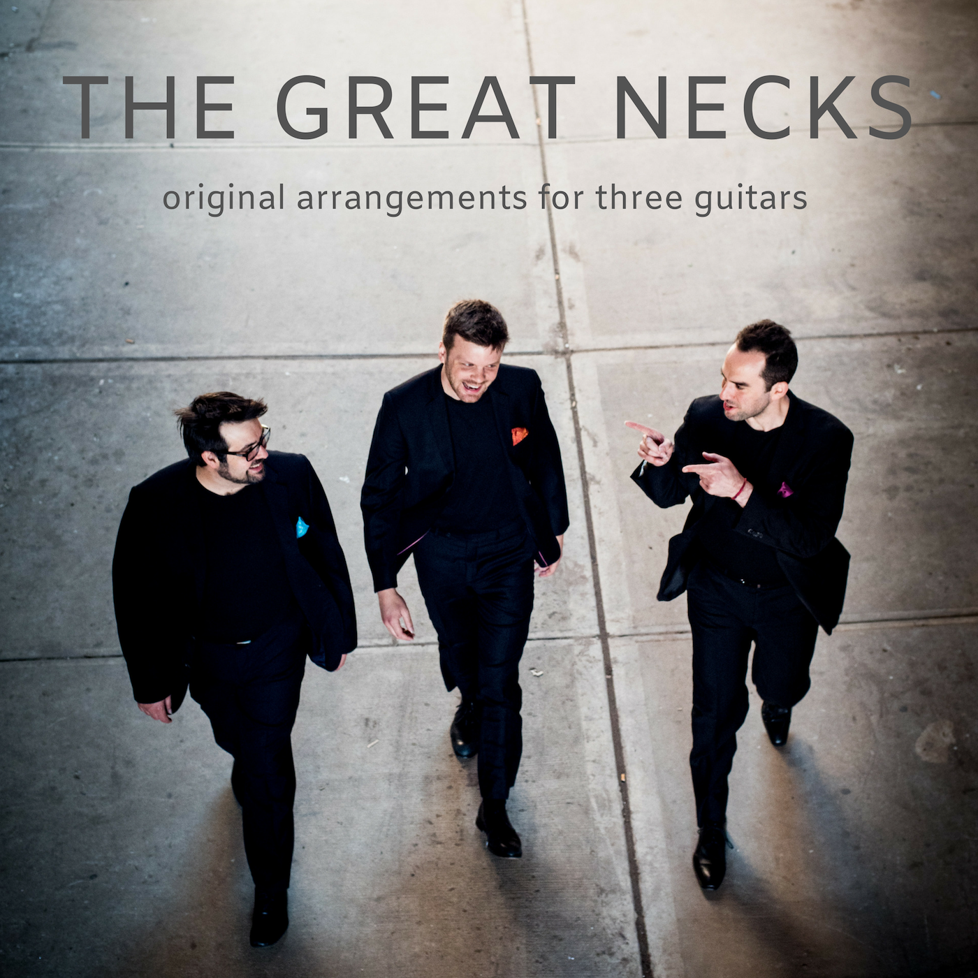 The Great Necks (DIGITAL) Original Arrangements for three guitars