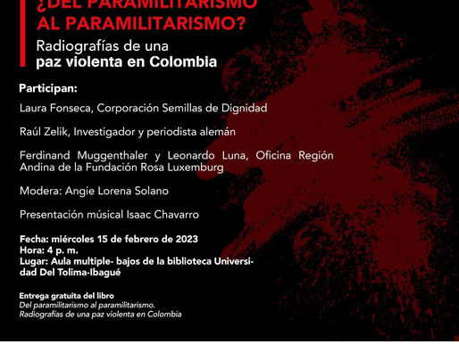 Libro de investigación sobre el paramilitarismo en Colombia