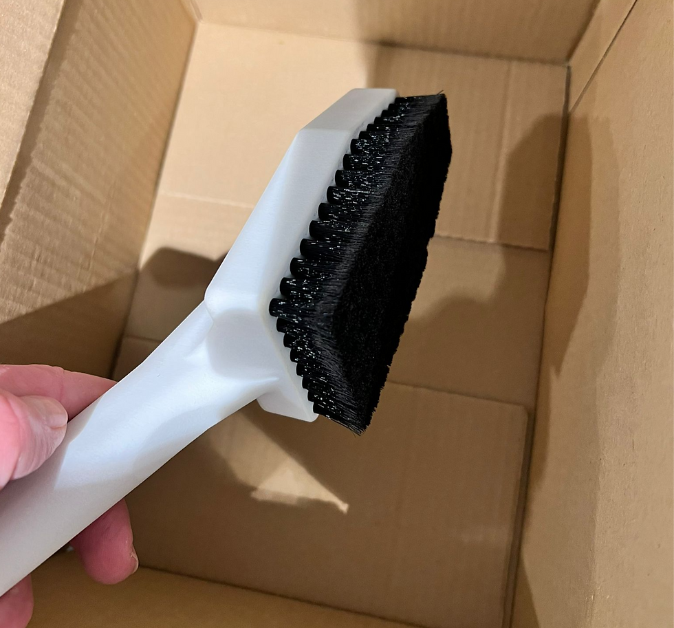 The first 3D printed bike wash brush