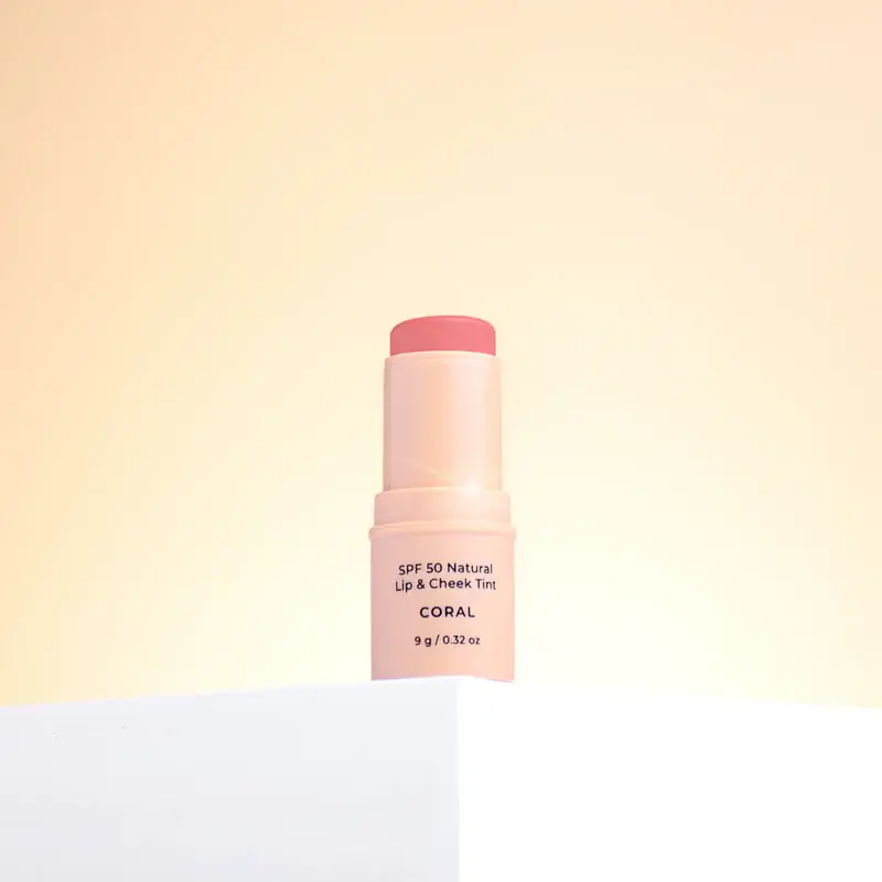 Thumbnail: SPF 50 Natural Lip & Cheek Tint - Coral