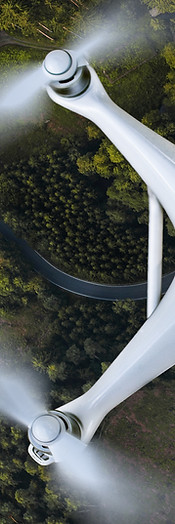 Aerial View of a Drone