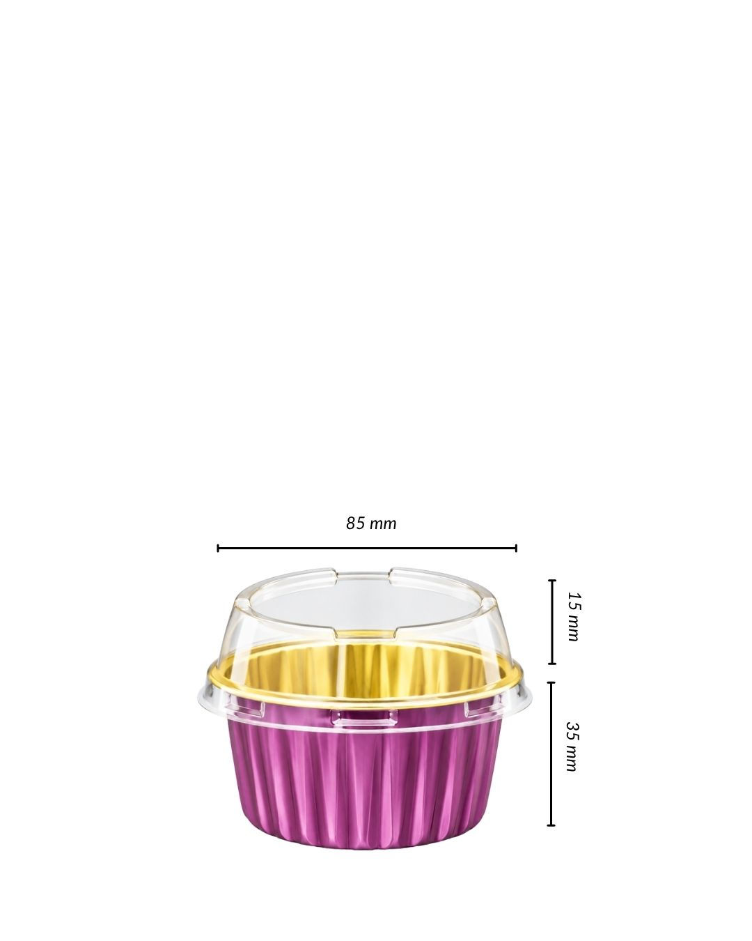 Soft Pack | bişirmə qabı | 130 ml | bənövşəyi | #84-35