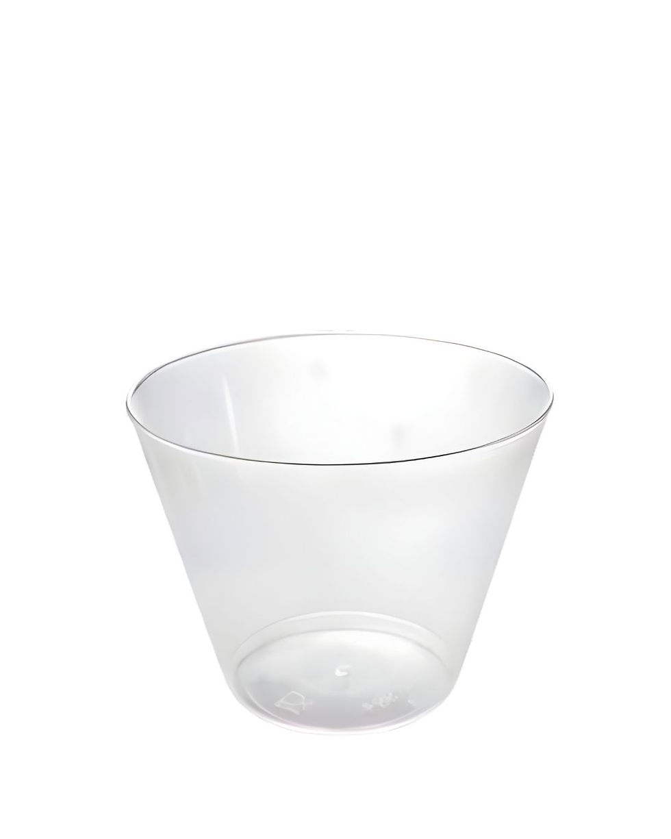 Soft Pack | Şəffaf plastik desert qabı. 180 ml.  CH-98