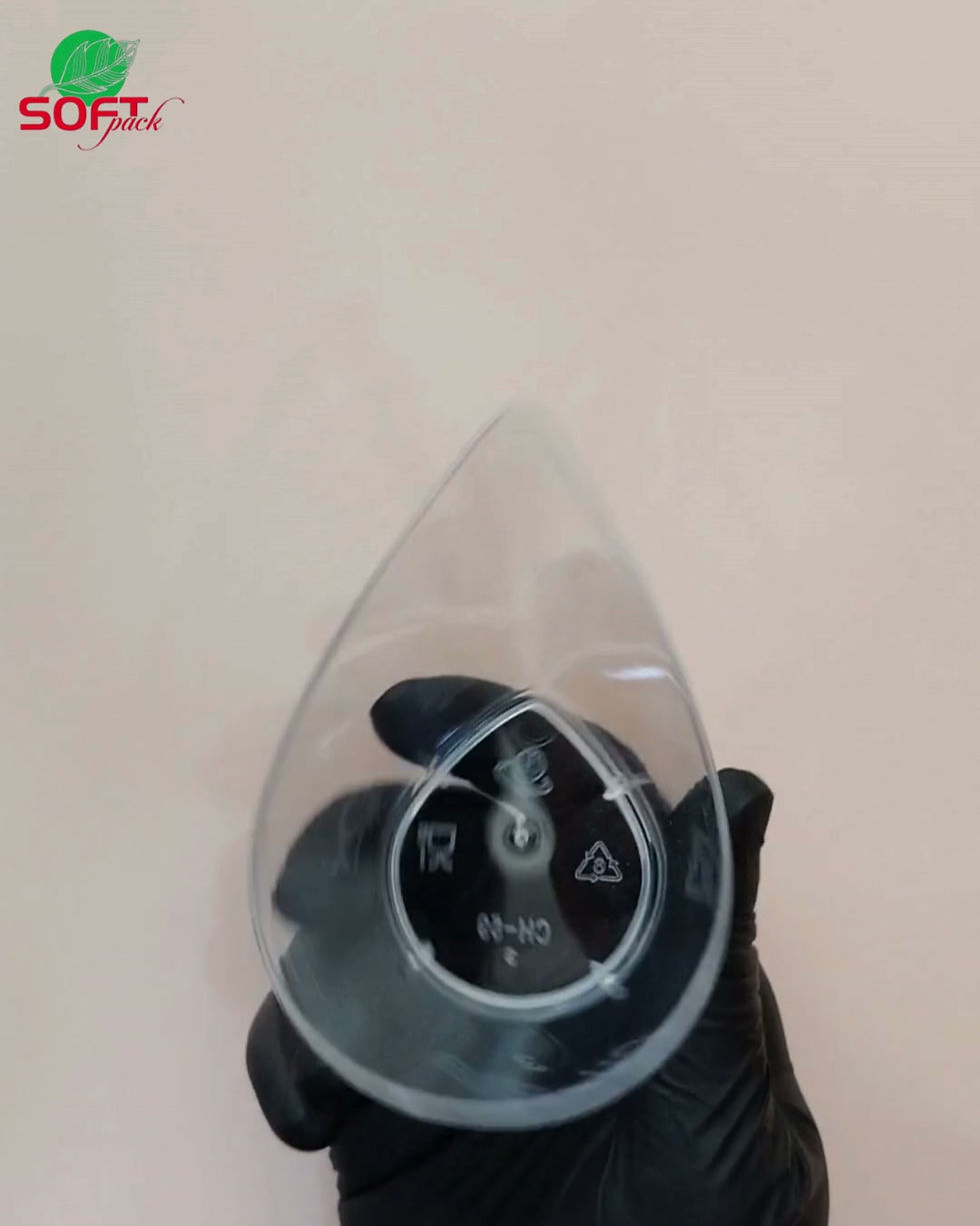 Thumbnail: Soft Pack | Şəffaf bərk plastik desert qabı 115 ml. CH-59