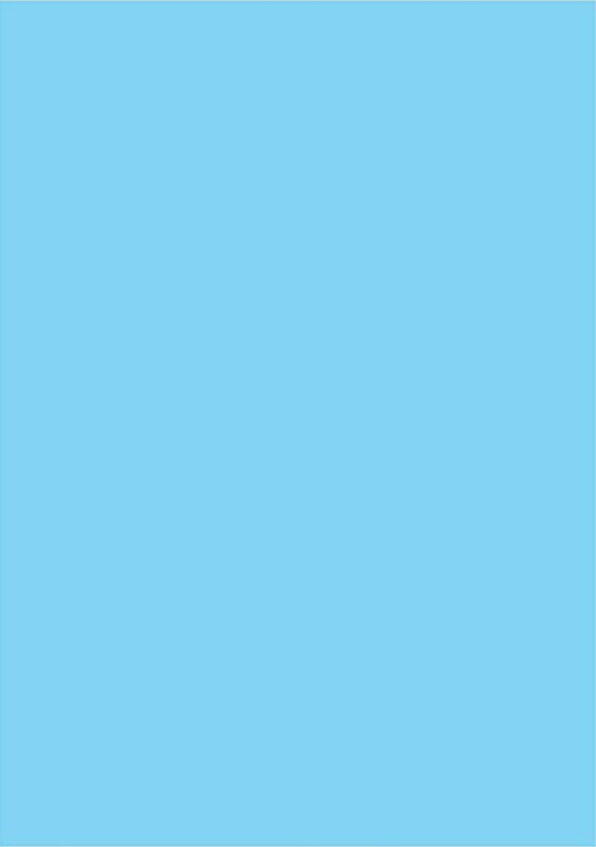 Bleu unie 10X7