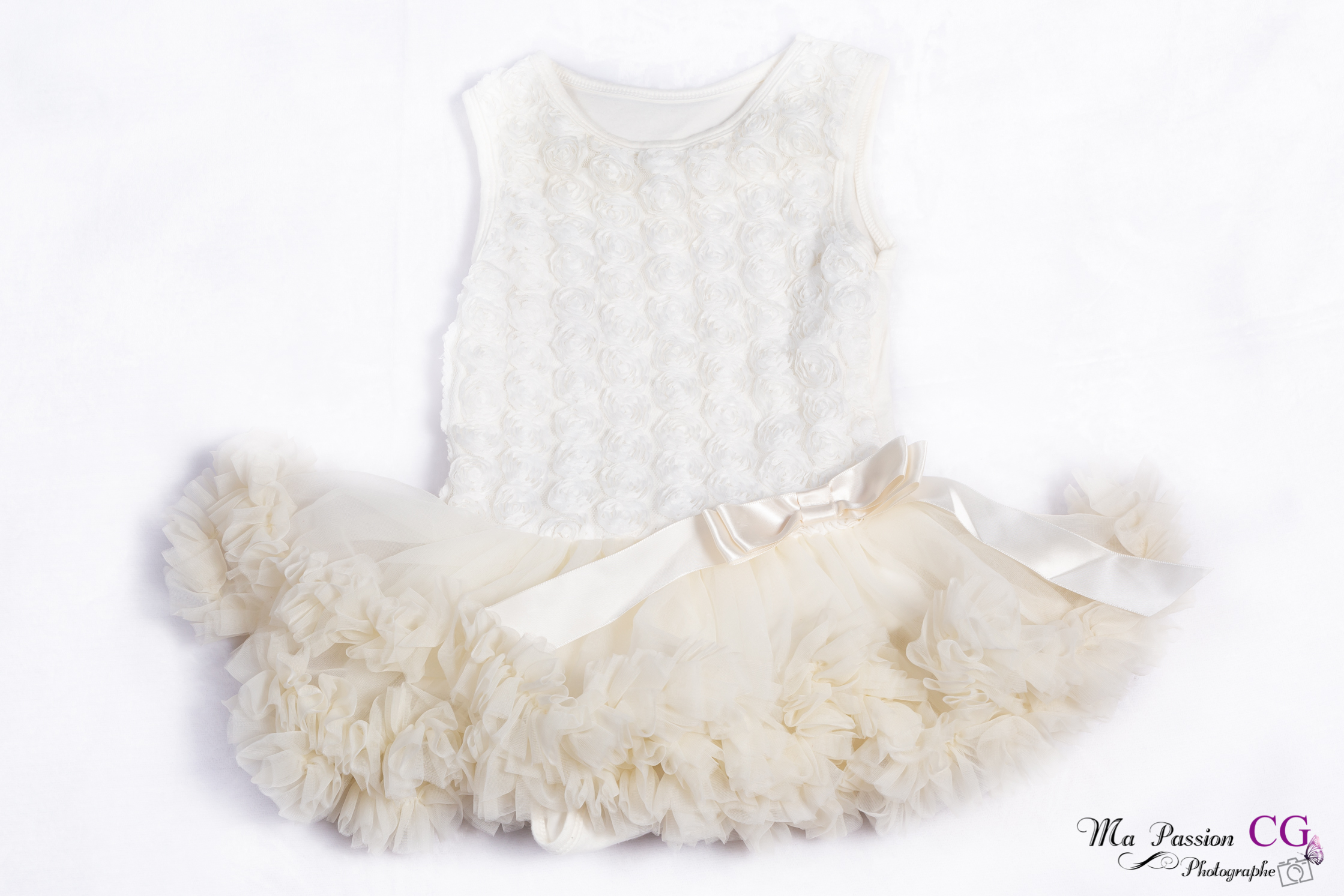 Robe blanc / crème