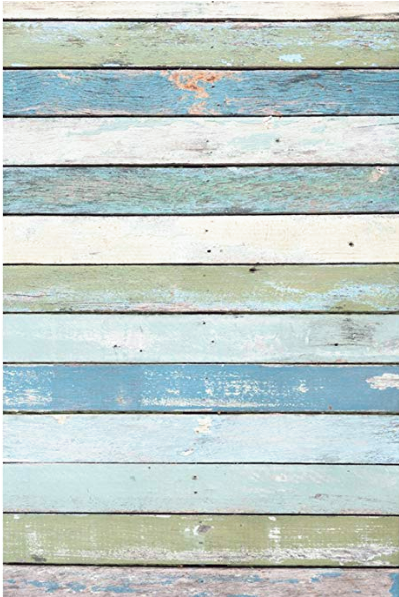 Bleu / Vert planche