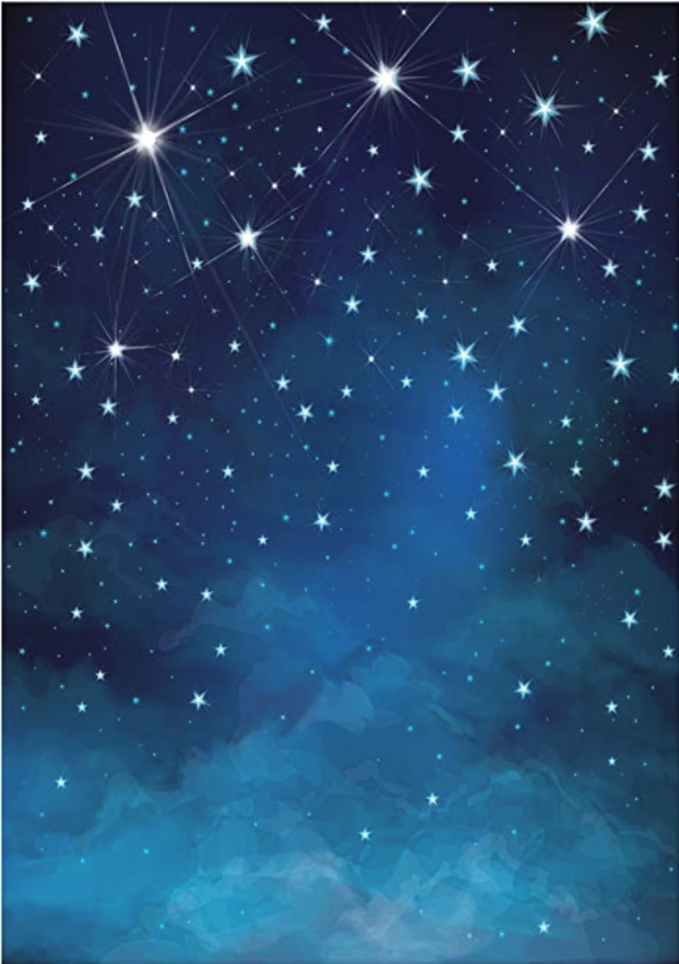 Douce nuit étoilé 5X7