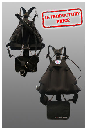 Aquamundo Sidemount BCD Black