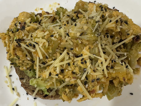 Broccoli Scrambled Eggs