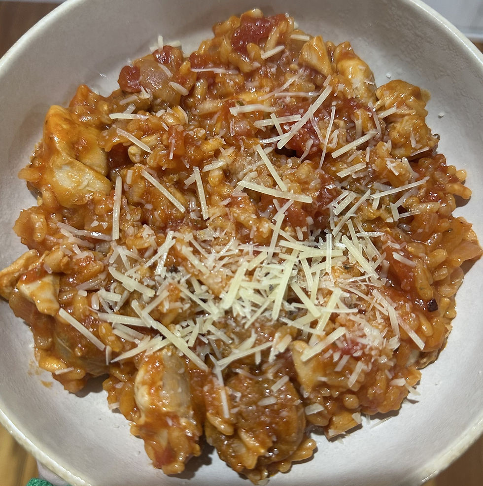Chicken and Chorizo Risotto