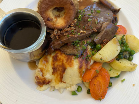 Sunday Roast Beef Dinner at The Royal on the Waterfront