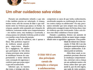 Um olhar cuidadoso salva vidas