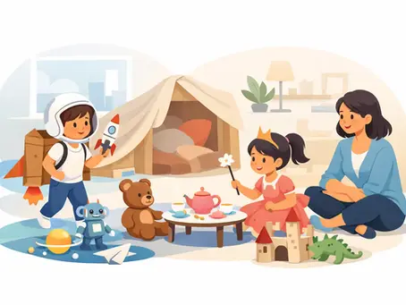 How to Encourage Pretend Play at Home