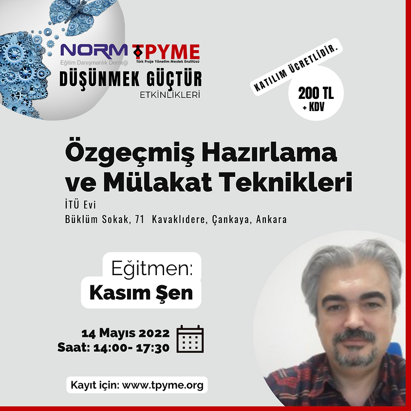 Özgeçmiş Hazırlama ve Mülakat Teknikleri Eğitimi