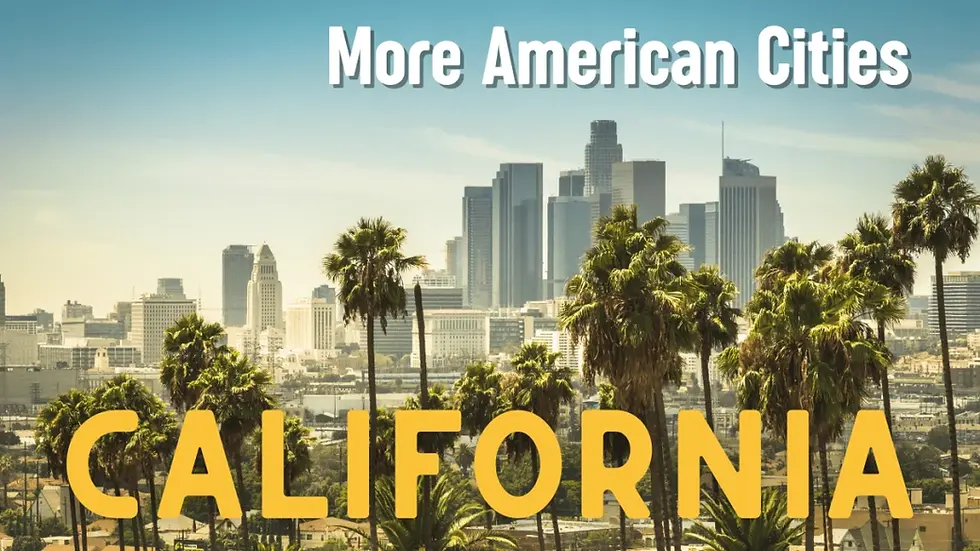 More American Cities – L’édition Californie est enfin complète avec la version 1.4 (gratuite) by MyGodness
