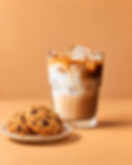 Cappuccino freddo e cookies