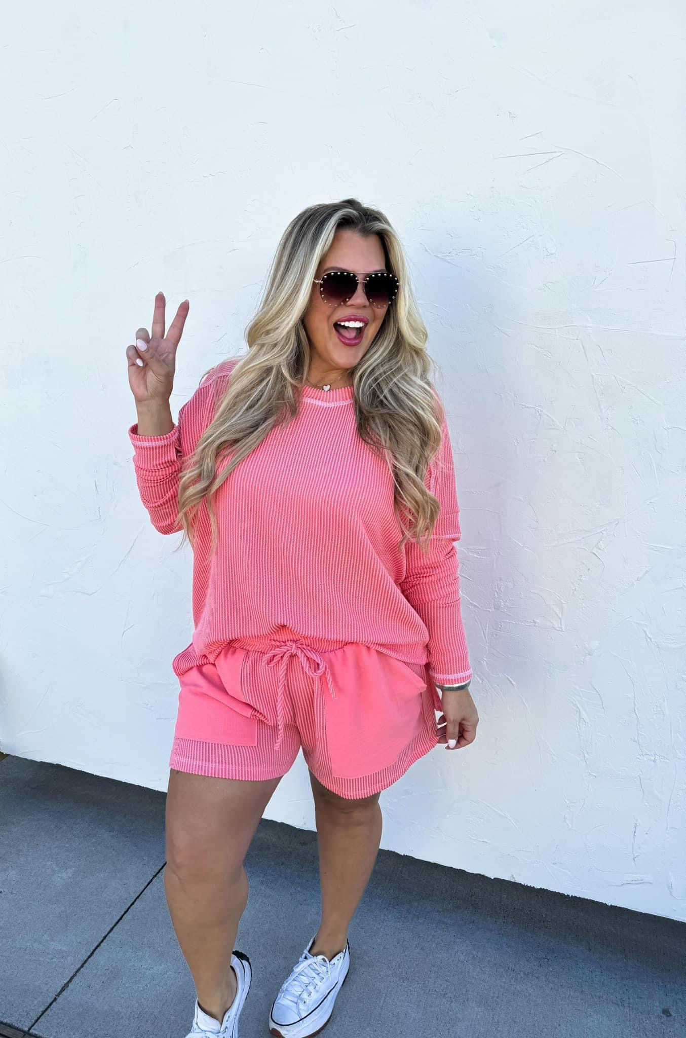 Coral Chic Lounge Set