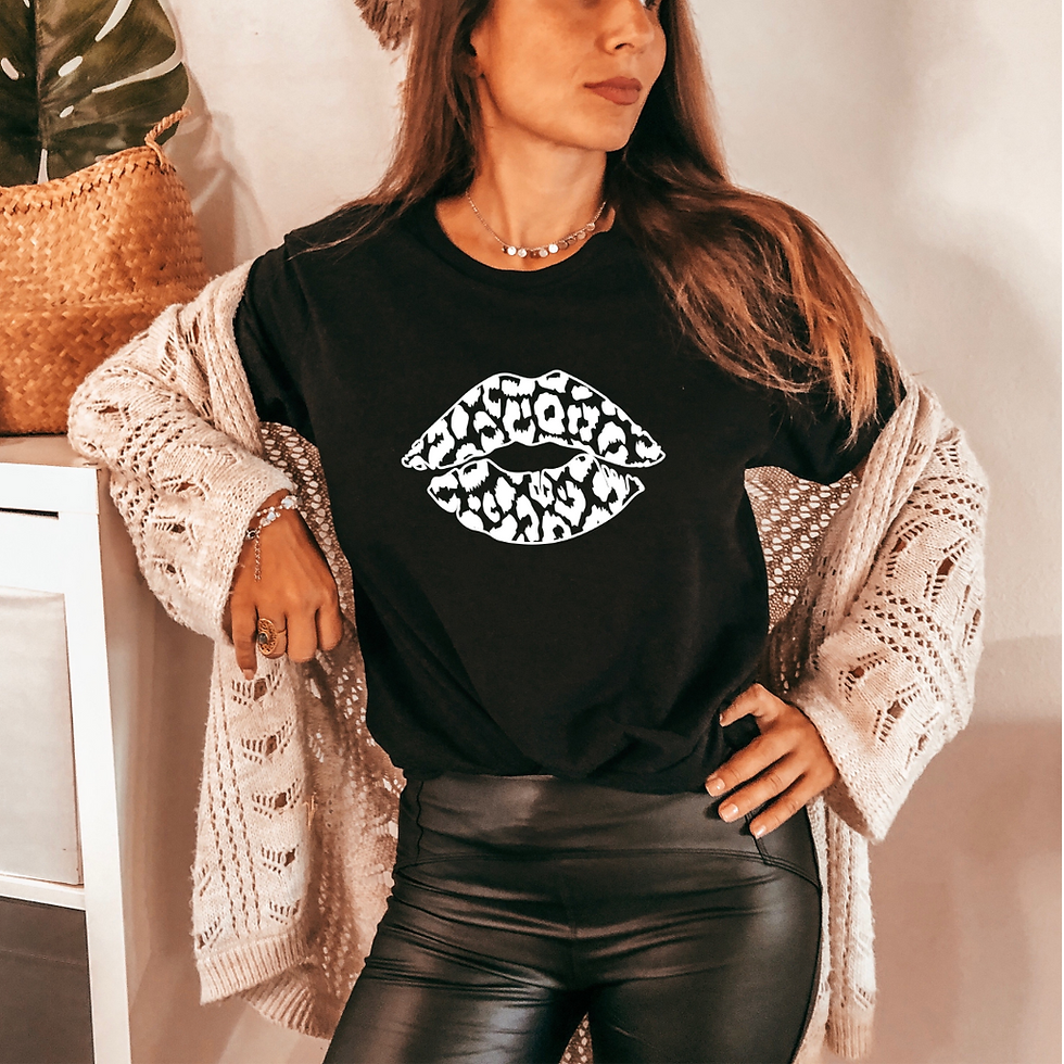Leopard Kiss Tee