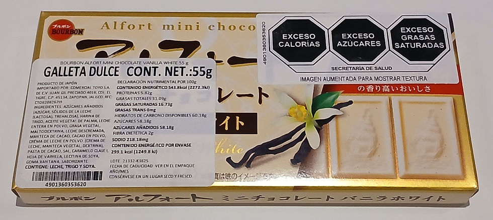 BOURBON ALFORT MINICHOCOLATE VANILLA WHITE 55G