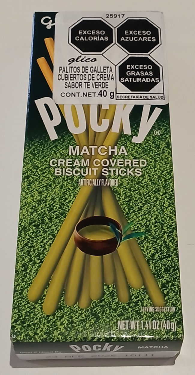 GLICO POCKY GREEN TEA 40 G