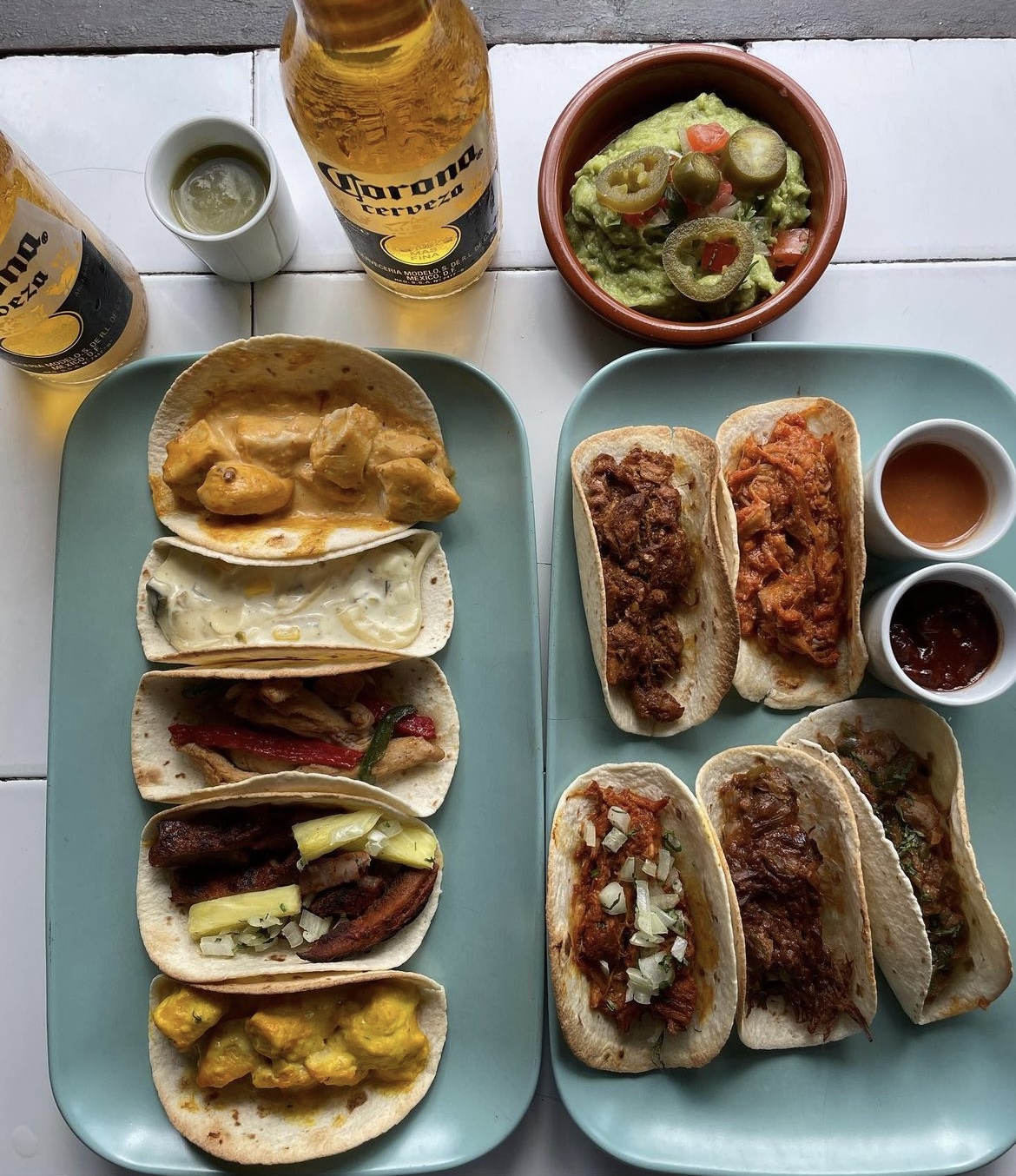 Arranged Food and Objects