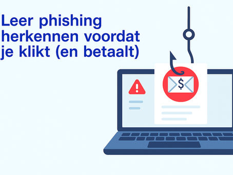 Leer phishing herkennen voordat je klikt (en betaalt)