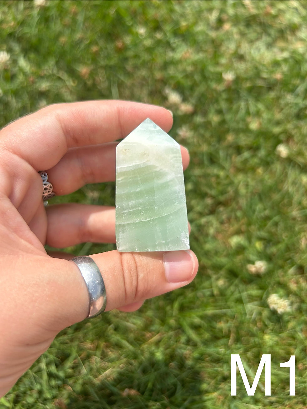 Thumbnail: Pistachio Calcite Tower