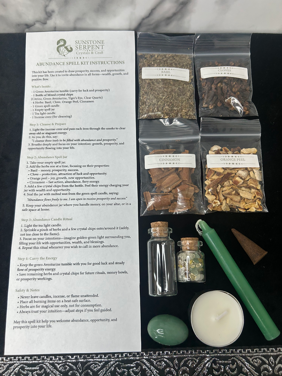 Thumbnail: Abundance & Prosperity Spell Kit