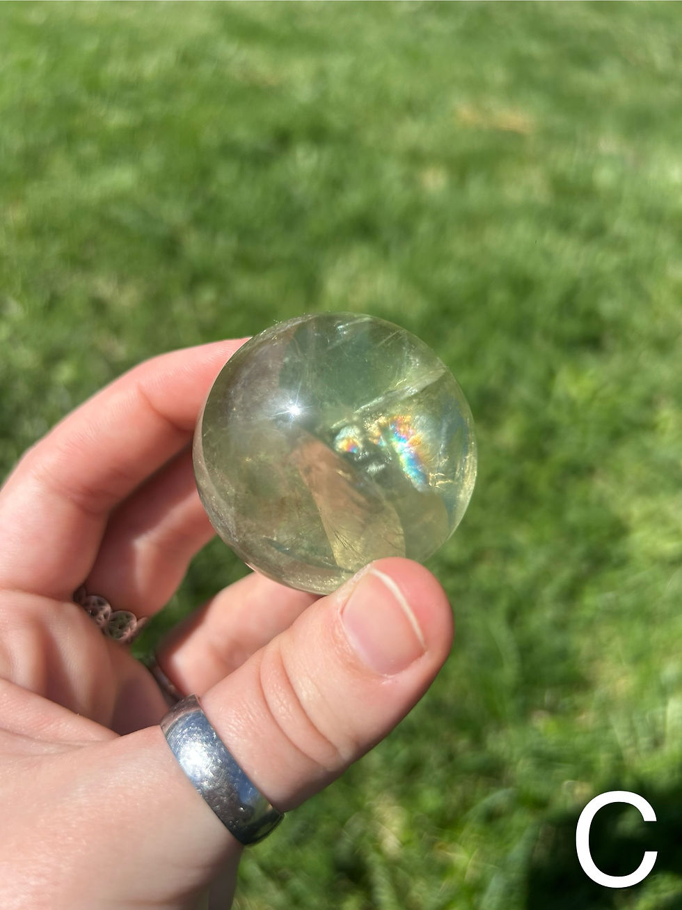 Thumbnail: Green Fluorite Sphere