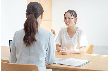 経験豊富なスタッフが対応