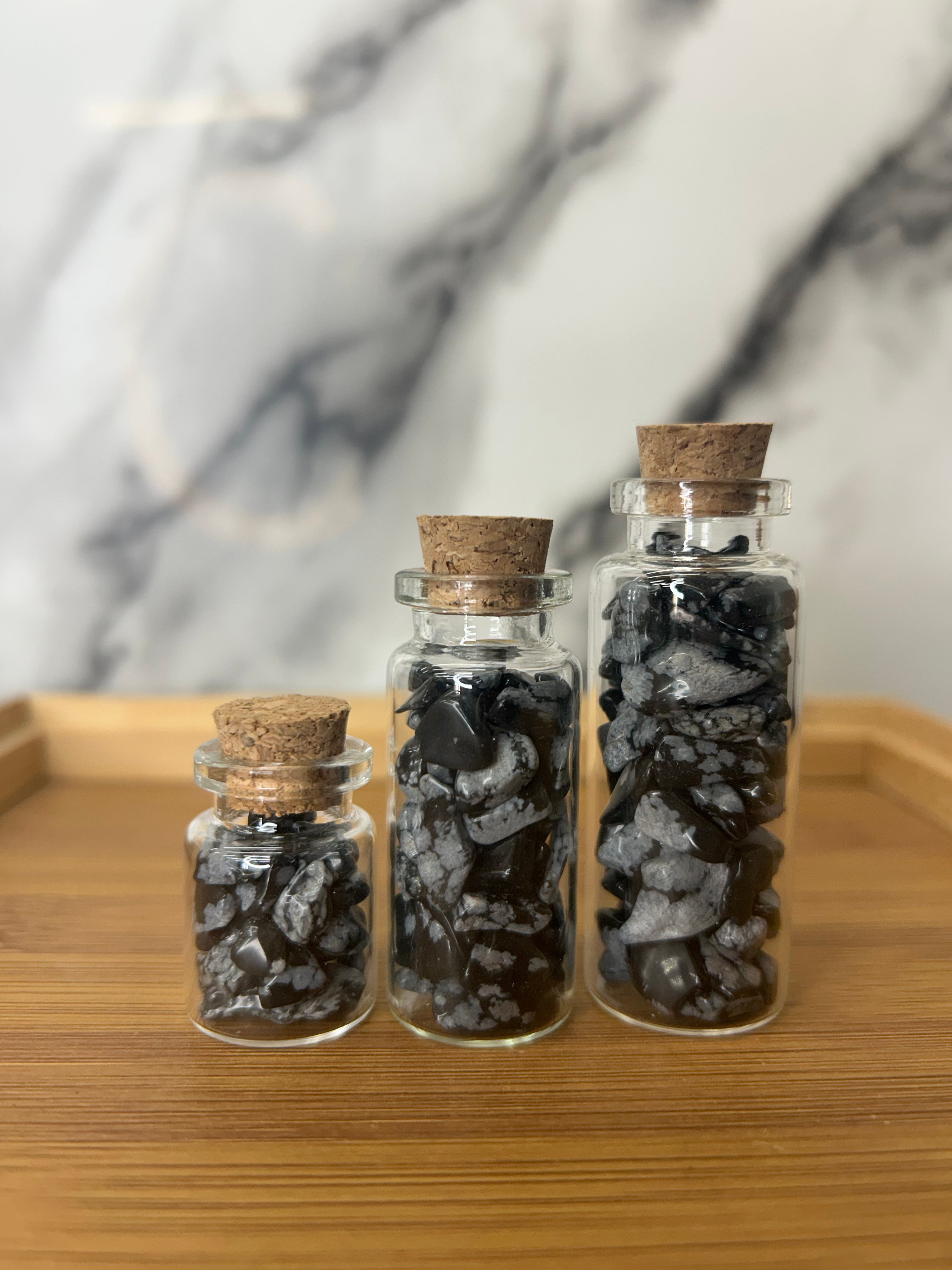 Snowflake Obsidian CrystalChips