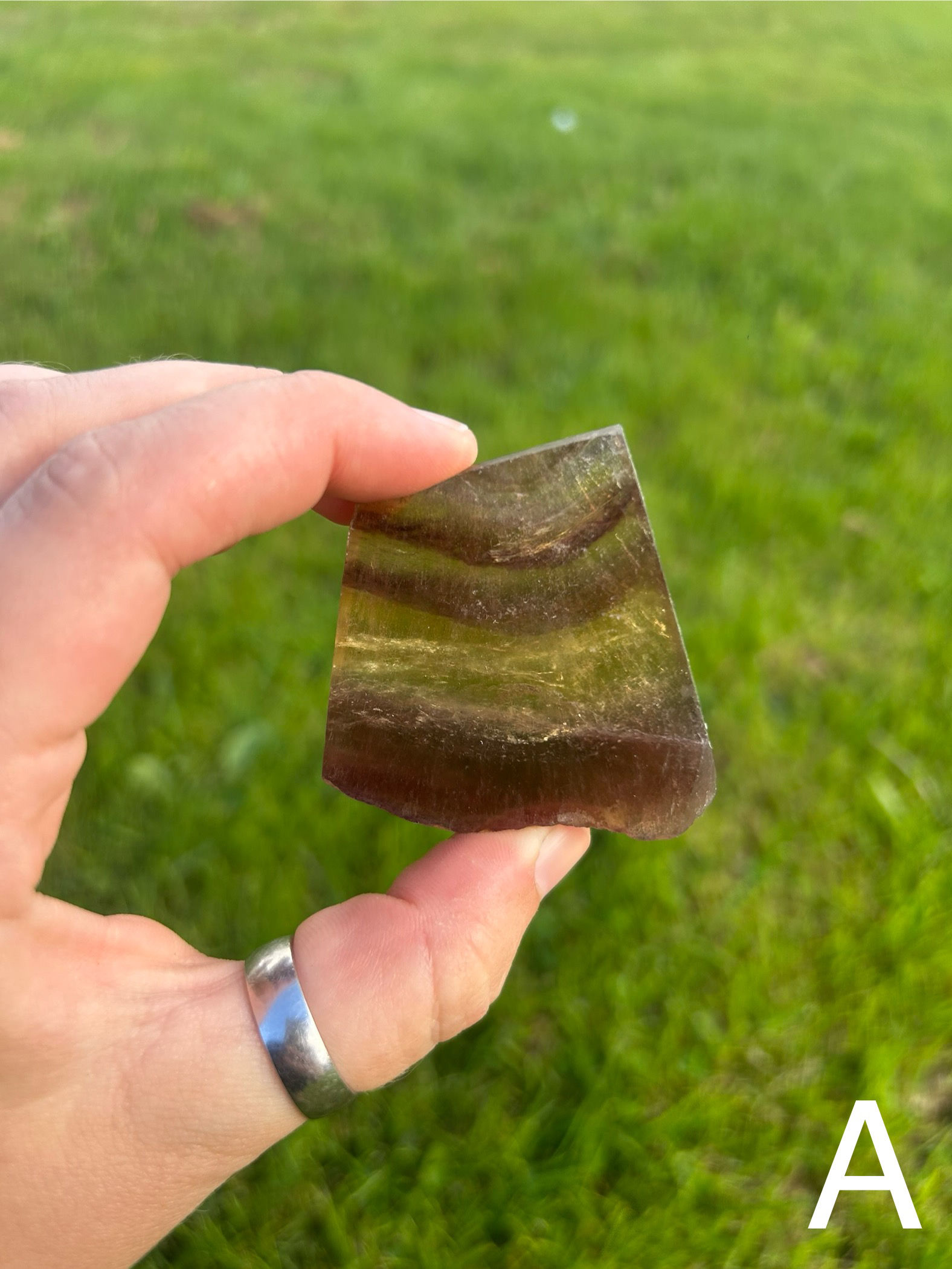 Yellow Fluorite Slab