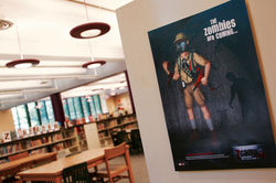 Zcamp Posters School Library Mockup