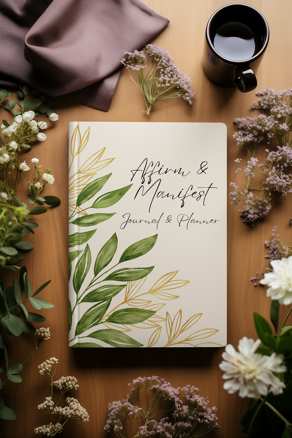 Thumbnail: Affirm & Manifest Journal & Planner (Paperback)