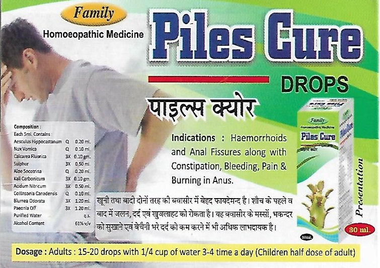 Family Piles Cure Drops