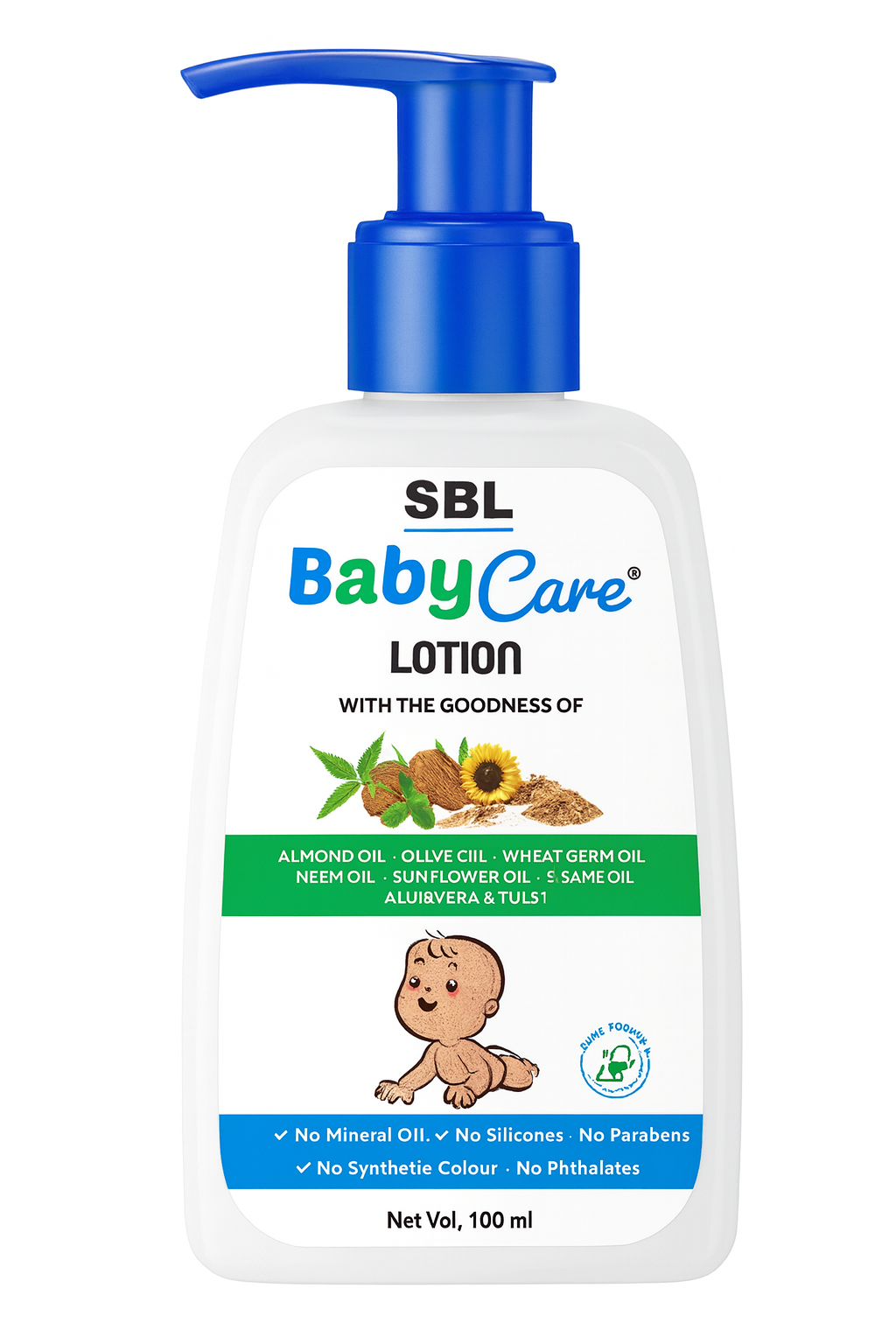 SBL BabyCare Natural Lotion – 100 ml
