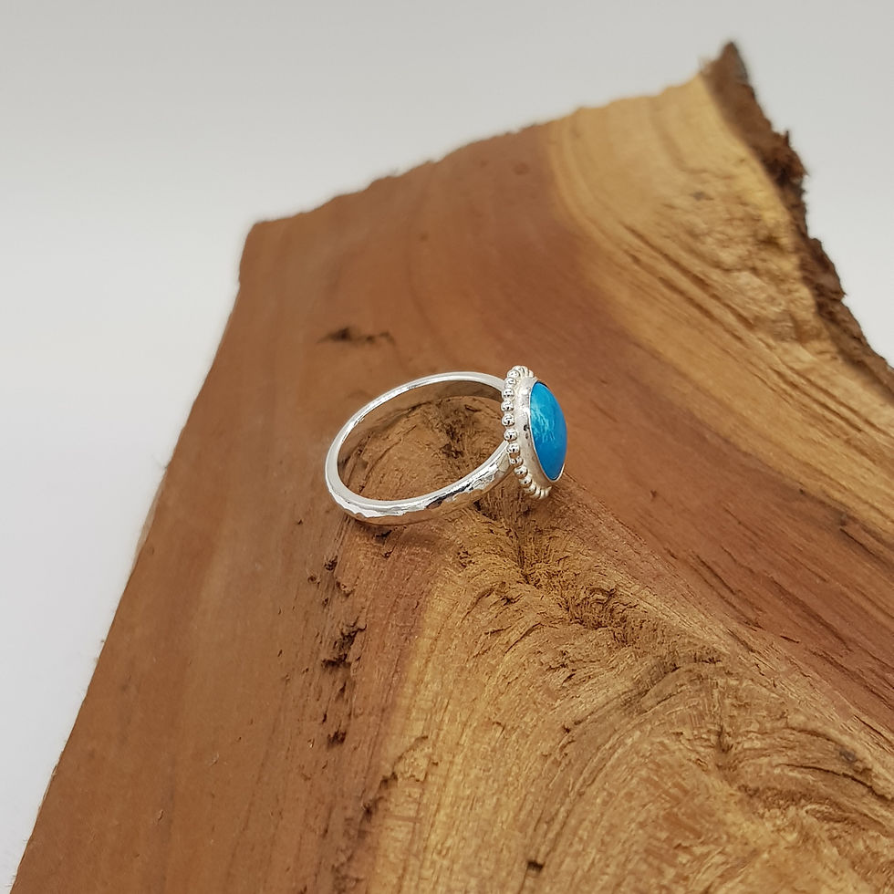 Thumbnail: Boho Turquoise Ring