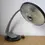 Thumbnail: Fase Boomerang 2000 Desk Lamp silver and black 1970's