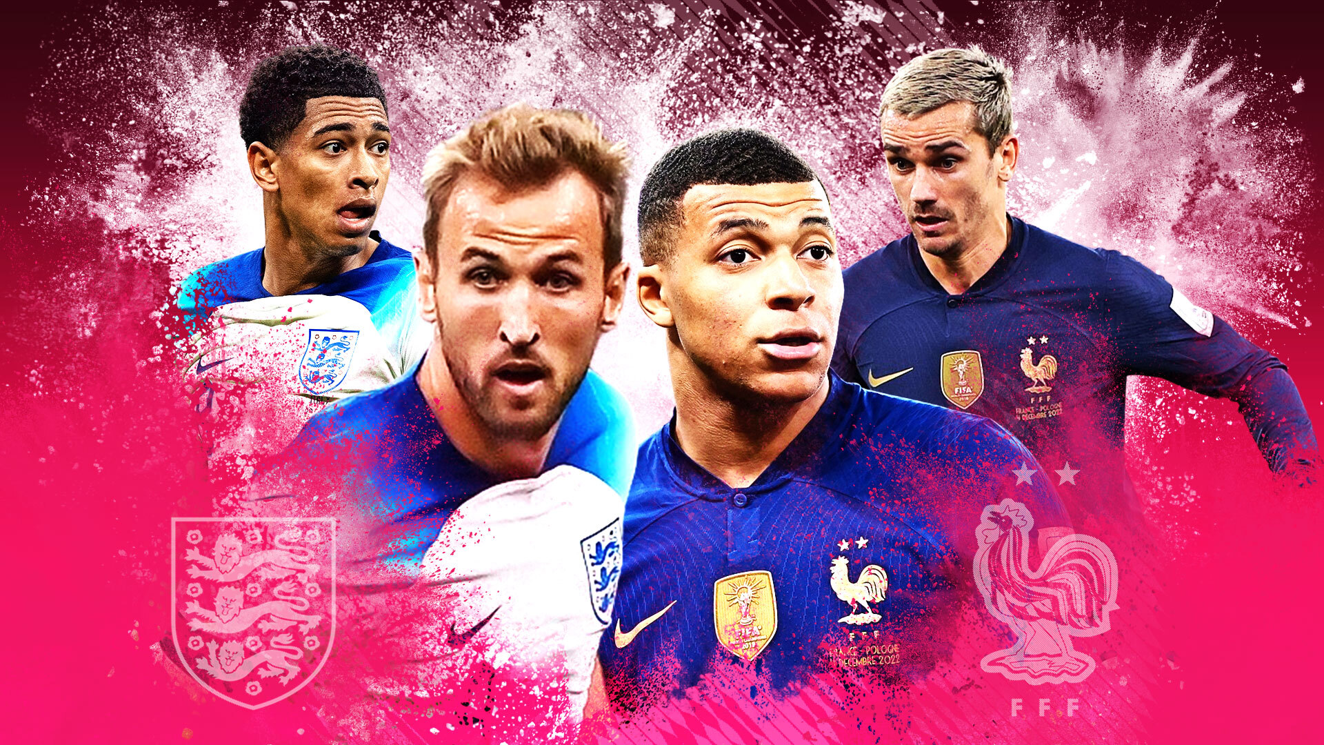 Quarter Final: England vs France + AfterParty