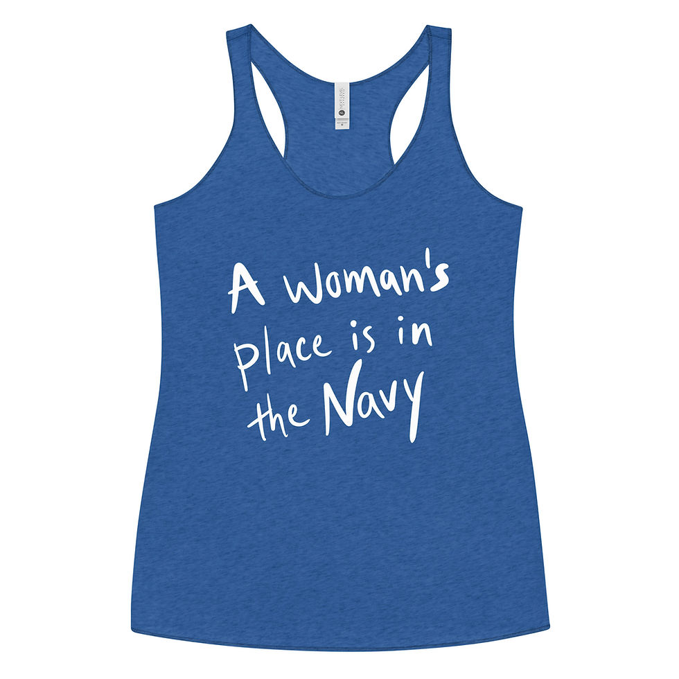 Миниатюра: A Woman's Place is in the Navy Tank