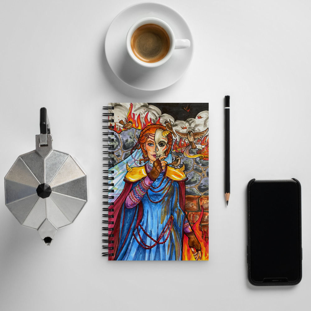 Olga of Kyiv spiral notebook