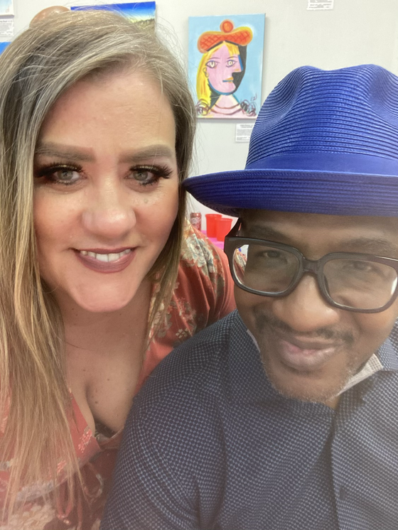Shout out to my comedy mentor All D. Freeman for headlining my birthday comedy roast 😎❤️😆