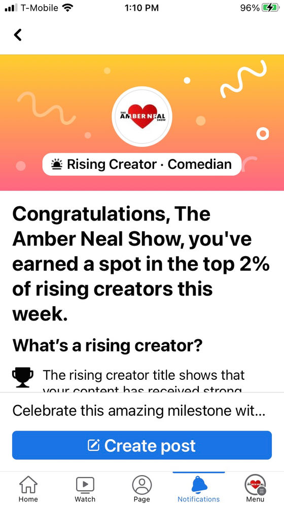 Thanks to all my fans of the show!!!!