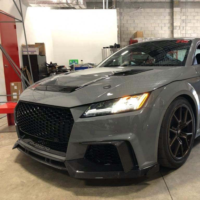 サムネイル： AUDI・MK3( TTRS 201６ - 2018 ) カーボン・フロントスポイラー