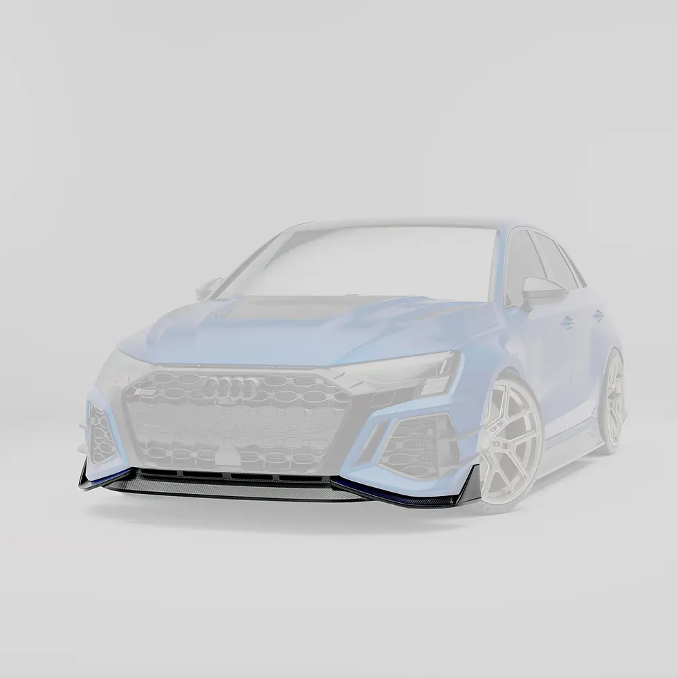 AUDI RS3 8Y Sportback ドライカーボン・フロントリップスポイラー