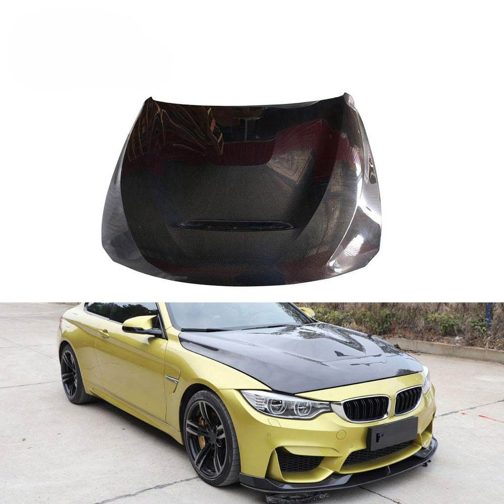 BMW・F80/82(M3/4,2014ー2020) ドライカーボン・ボンネット