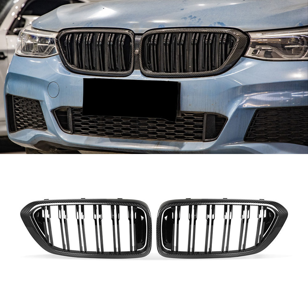 BMW・G32前期(6シリーズGT,2017ー2020)ドライカーボン・グリル