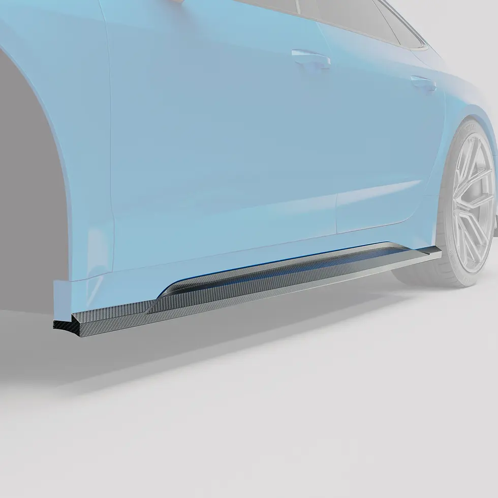 AUDI RS7 C8Sportback ドライカーボン・サイドスカート
