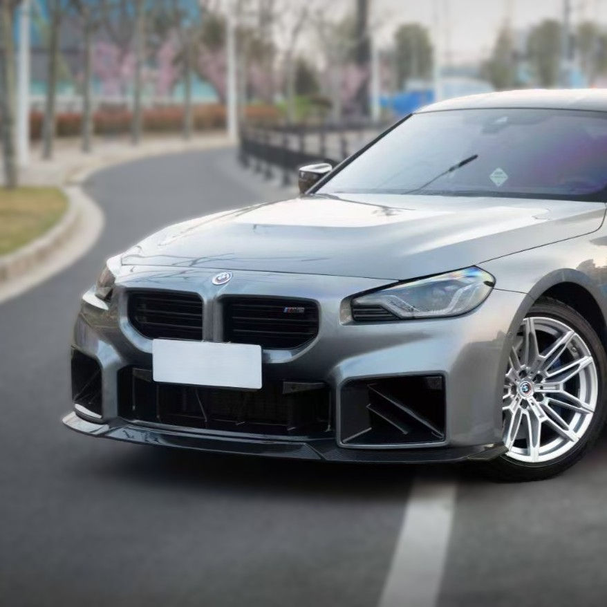 サムネイル： BMW・G87(M2,2023ｰIN)SQ・Cタイプ・ドライカーボン・フロントスポイラー T-515